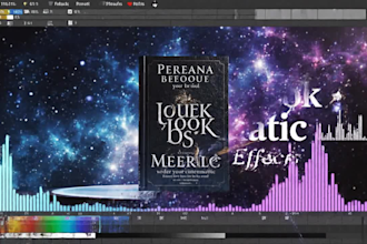 create a cinematic book trailer for your novel or ebook
