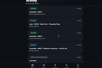 develop a real time doordash order grabber automation bot