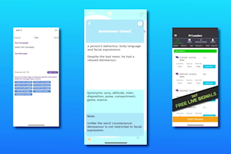create app store screenshots and video preview that match