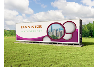 design professional banner for you