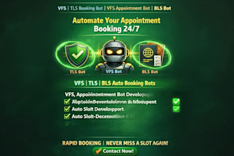 booking bot,tls bot,vfs appointment bot,bls bot,vfs appointment bot,tls