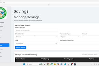 develop custom management software and office automation system using mern