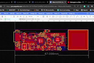 do circuit and pcb design, board layout and simulation
