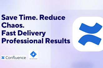 setup jira, service desk, confluence, by atlassian teamwork asana trello miro