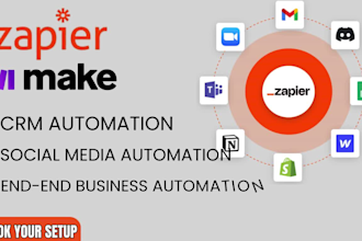 zapier automation setup zapier ai automation zapier crm automation zapier expert