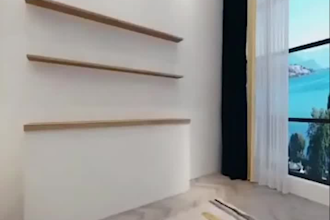 design small apartment with space saving layout