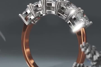 create realistic 3d jewelry animation videos for your brand