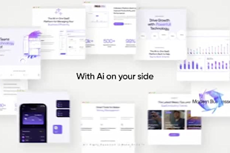 create startup apps promo saas promo and crypto app video
