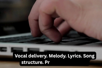 audit and give honest feedback on your song as a professional singer