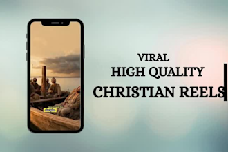 create viral christian reels and short video for christian channels