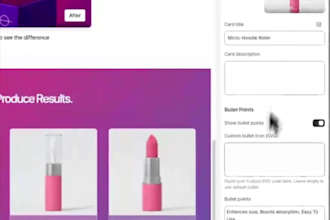 design a premium shopify store with a modern custom theme