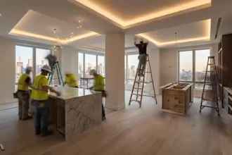 create realistic ai construction timelapse  architecture videos for real estate