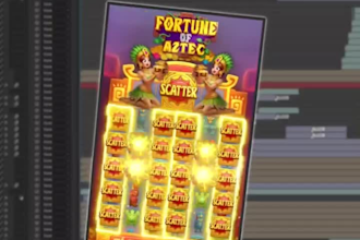 create premium slot game animations, reels, spins and UI motion