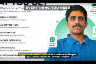 create a custom ai chatbot for your business website