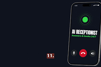 build an ai receptionist that books appointments