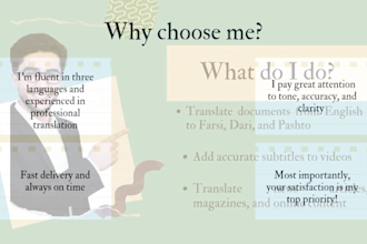 translate persian dari pashto to english and vise versa