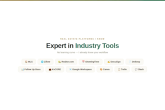 be your real estate virtual assistant for listings, leads and scheduling