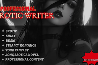 create kinky romance fiction, nsfw stories ,smut ,bdsm
