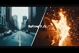 do vfx fire explosion, smoke, rain, gunshot, horror, cgi explosion