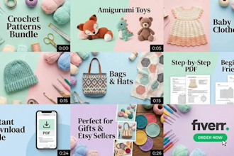 create custom crochet items handmade crochet gifts amigurumi toys crochet design