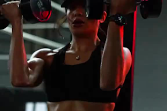 edit workout video for health and fitness coaches youtube and tiktok video