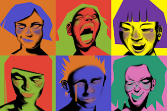create a stylized portrait