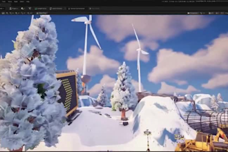 develop unreal engine game, fortnite map, game evinronment, unreal engine 5