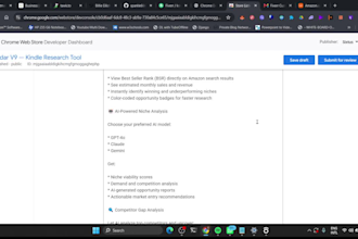 build a chrome extension in any niche amazon, shopify, ai