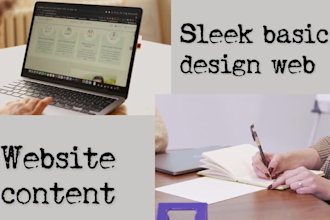 design your landing page and write the copy bilingual
