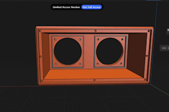 design custom hi fi speaker enclosure and audio product 3d cad