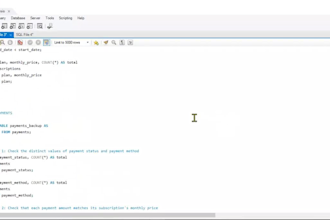 write sql queries,fix database errors, and create er diagrams