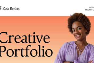 professional personal portfolio website