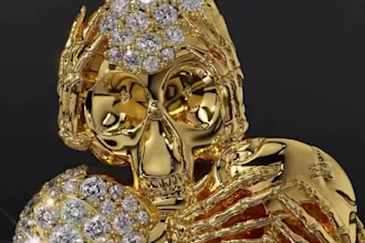 design grillz, hip hop jewelry, rings, pendants 3d cad and realistic rendering