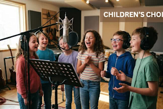 produce and record a children gospel choir for your song or jingle