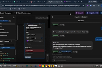 build ai chatbot with make automation for real estate
