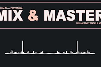 mix and master an album or song