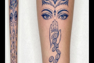 design custom fine line tattoo