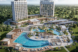 create 3d resort and hotel master plans and luxury site plan