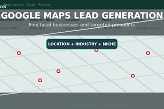 scrape yellow pages and google maps for targeted b2b lead generation