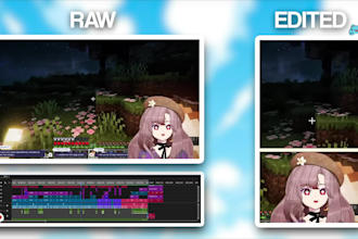 edit vtuber shorts for youtube, tiktok, reels