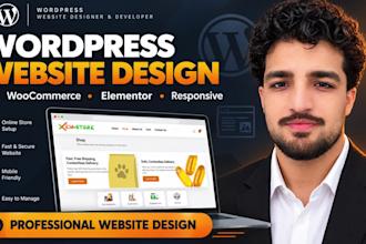 design a professional woocommerce online store