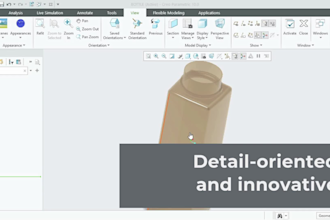 creo parametric 3d modeling ,logo and injection mold design