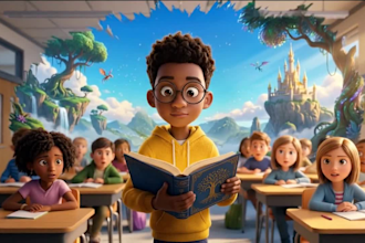 3d pixar style ai animation ai storytelling disney 3d pixar style kids animation