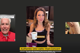 create scroll stopping ugc video edits for brands