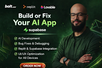 fix supabase backend, connect lovable ai to supabase, fix lovable app bugs, api