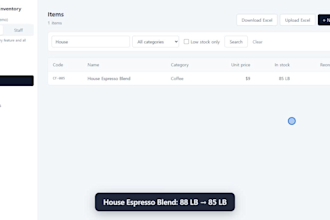 turn your order and inventory spreadsheets into a custom web app