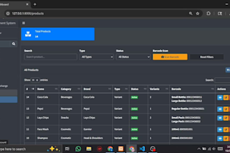 build a custom laravel web app with admin panel for your business