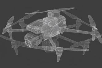 design a professional 3d cad model of your drone or uav