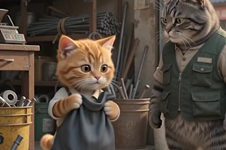 create ai cat videos for youtube shorts and reels