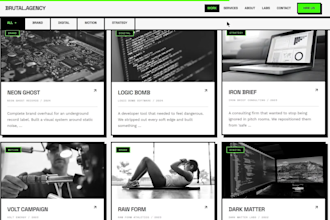 animate a modern responsive website